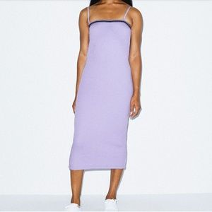 American Apparel Purple Dress